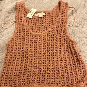 Aeropostale Women's Crochet Tank Top - Pink